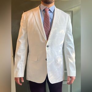 Bar III white blazer 42 long